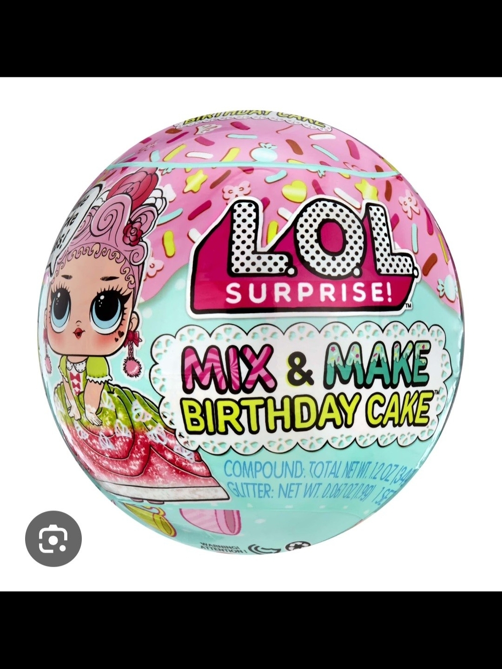 SET OF 3 NEW LOL SURPRISE MIX AND MAKE BIRTHDAY CAKE DOLLS